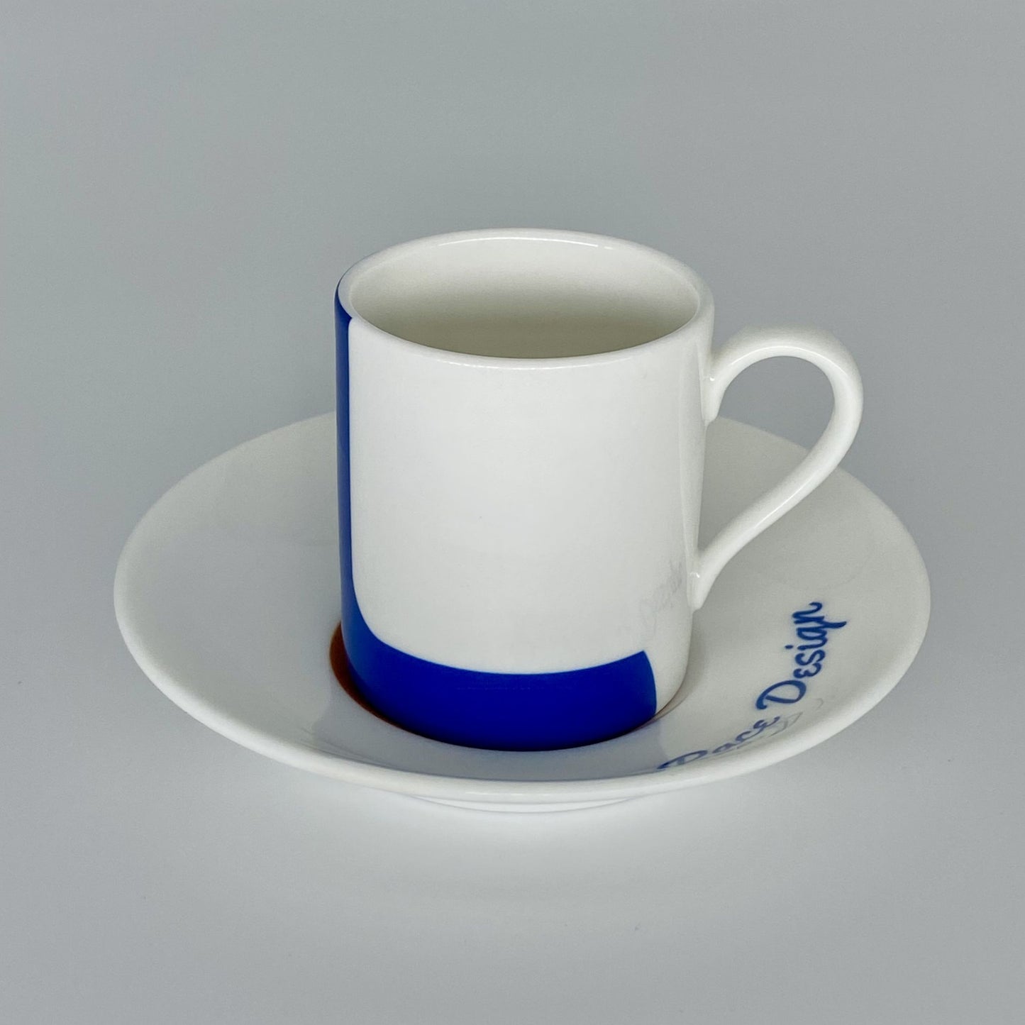Racing Espresso Cups and Saucers Set of 4