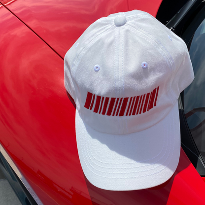 Barcode Hat Bianco